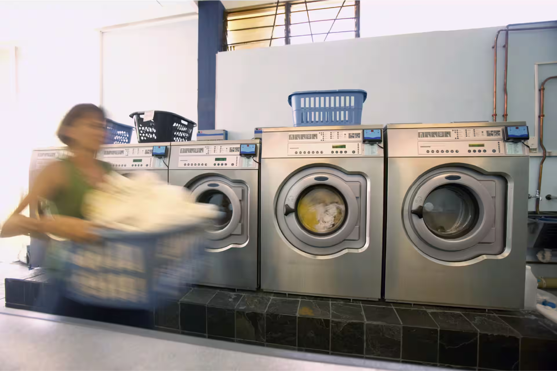 Estrutura da lavanderia Pure Wash